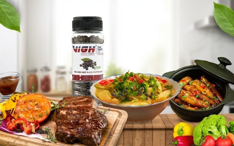 Công thức nấu ăn với hạt tiêu? Gợi ý 3 món ăn hấp dẫn